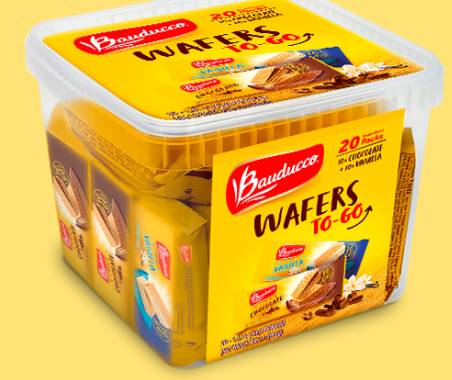 Baducco- Waffer Tub 20 PK (Case of 1)