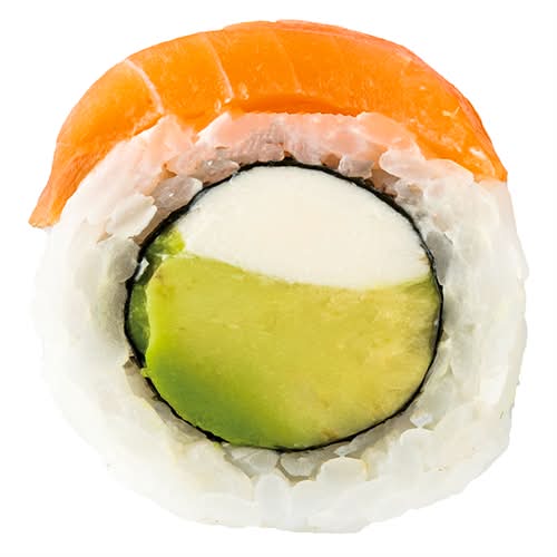 HOSOMAKI SAUMON FUMÉ ET FROMAGE À LA CRÈME / SMOKED SALMON AND CREAM CHEESE HOSOMAKI