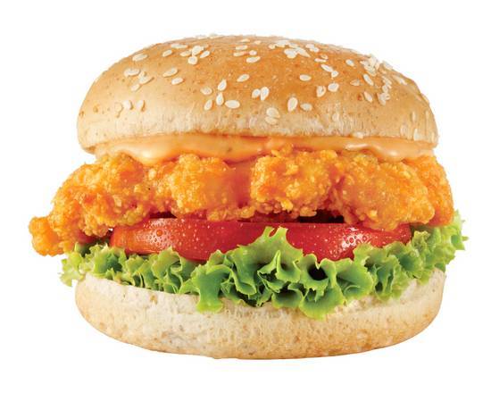 卡滋雞腿漢堡CrispyChickenDrumstickBurger