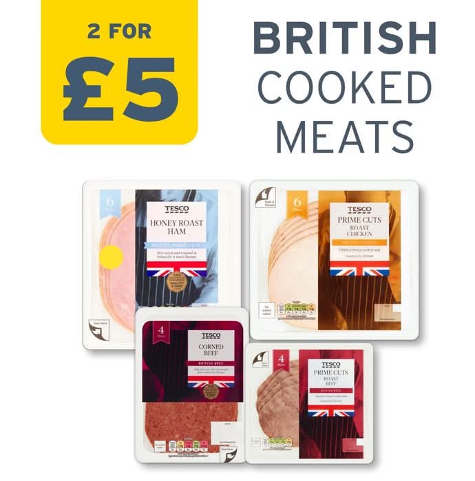2 for £5: British Cooked Meats