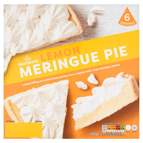 Morrisons Meringue Pie (lemon)