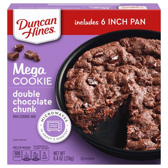 Duncan Hines Double Chocolate Chunk Cookie Mix (8.4 oz)