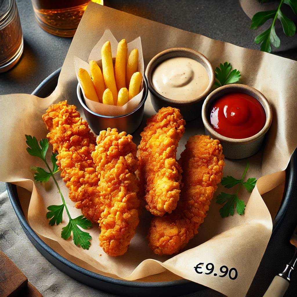 TENDERS DE POULET  HALAL (X3 )