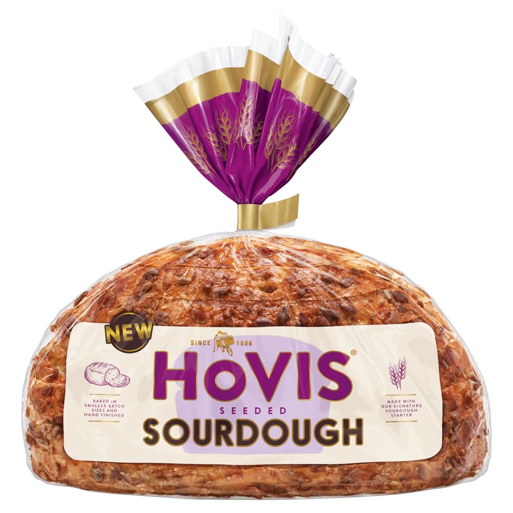 Hovis Sourdough Cob Seeded 450g