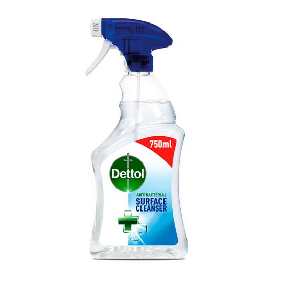 Dettol Antibacterial Disinfectant Surface Cleansing Spray 750ml