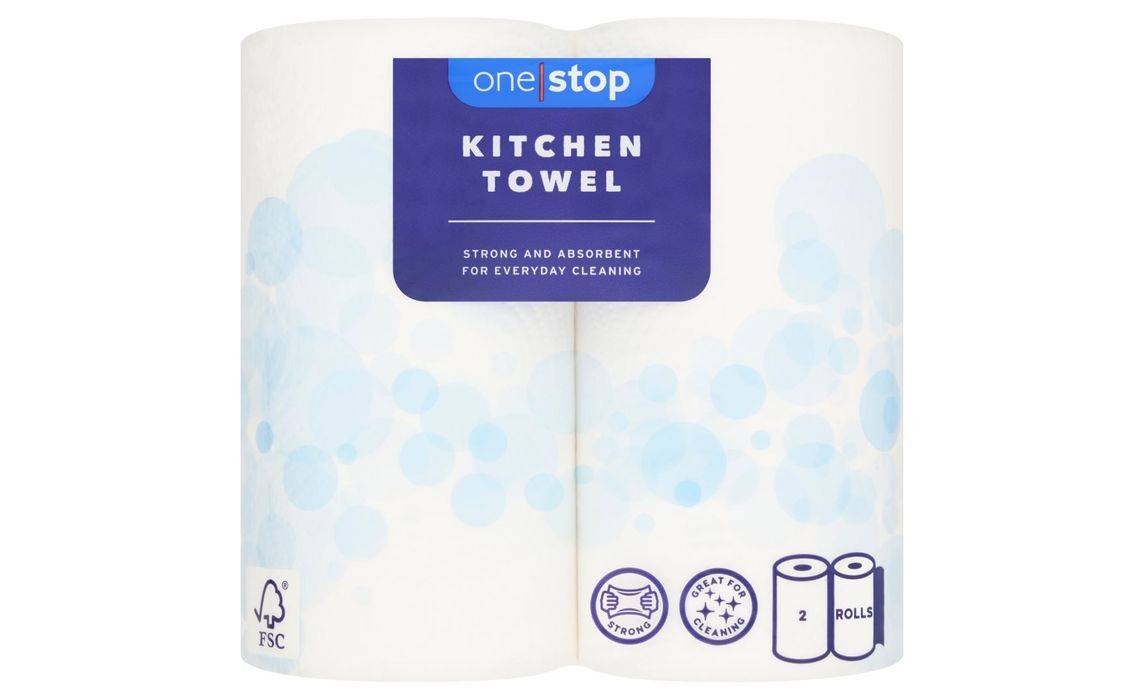 One Stop Kitchen Towel 2 rolls (400215)