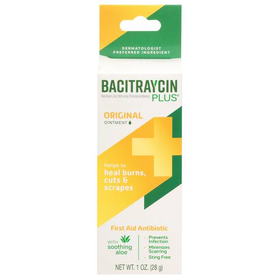 Bacitraycin Plus Original First Aid Antibiotic Ointment