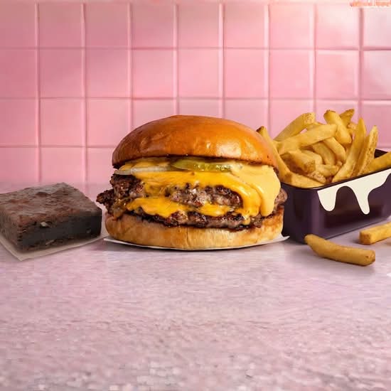 🍔+🍟+🍨 Formule Burger + Side + Dessert