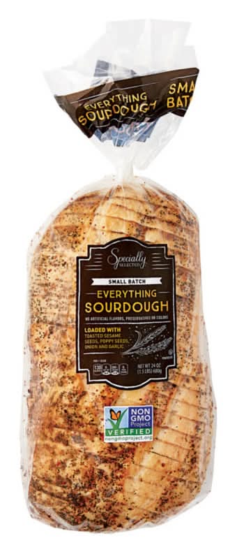 Specially Selected Small Batch Everything Sourdough Loaf (24 oz)