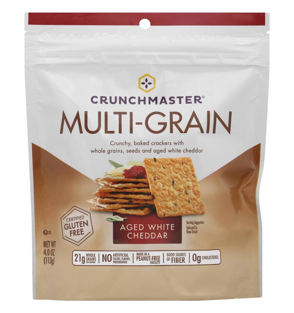 Crunchmaster Multi-Grain Crunchy Baked Rice Crackers (4 oz)