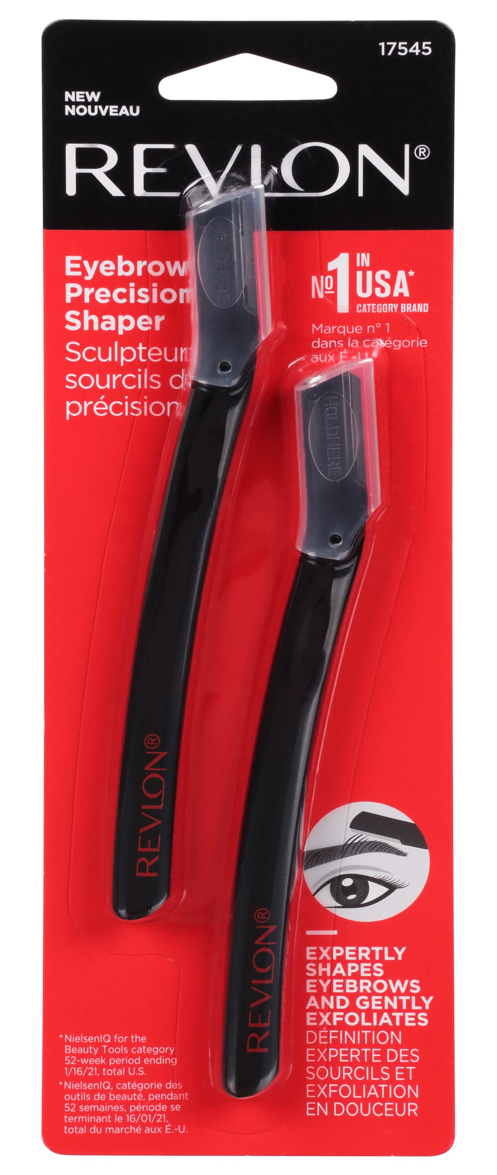 Revlon Precision Eyebrow Shaper (2 ct)