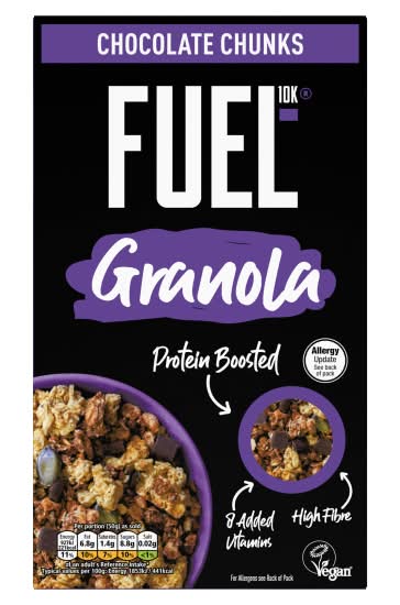 FUEL10K Protein Boosted Chocolate Chunks Granola (400g)