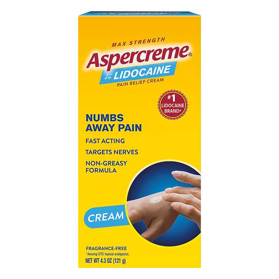 Aspercreme Max Strength Pain Relief Cream