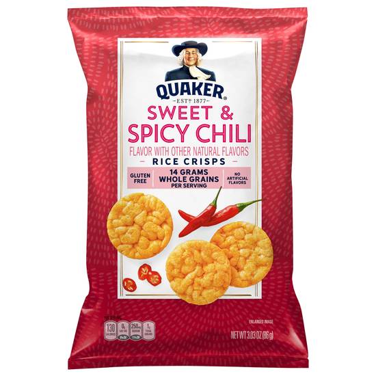 Quaker Rice Crisps (sweet & spicy chili )