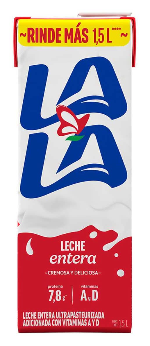 Lala · Leche entera ultrapasteurizada (1,5 L)
