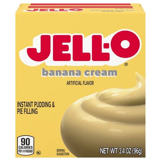 Jell-O Mini Pudding & Pie Filling (banana cream)