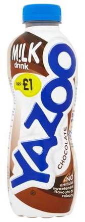 YAZOO CHOCOLATE MILK 1l