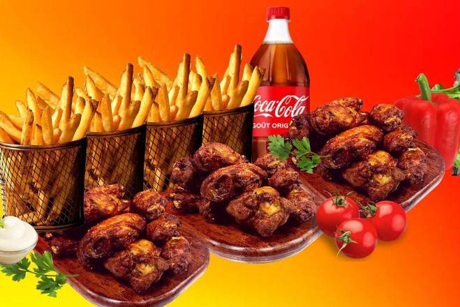 🏀 Menu Equipe Hot Wings (30)🍗🔥👨‍👩‍👧‍👧