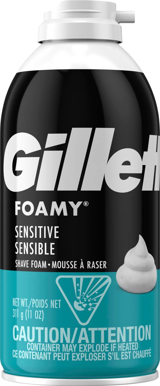 Gillette Foamy Sensitive Shave Foam
