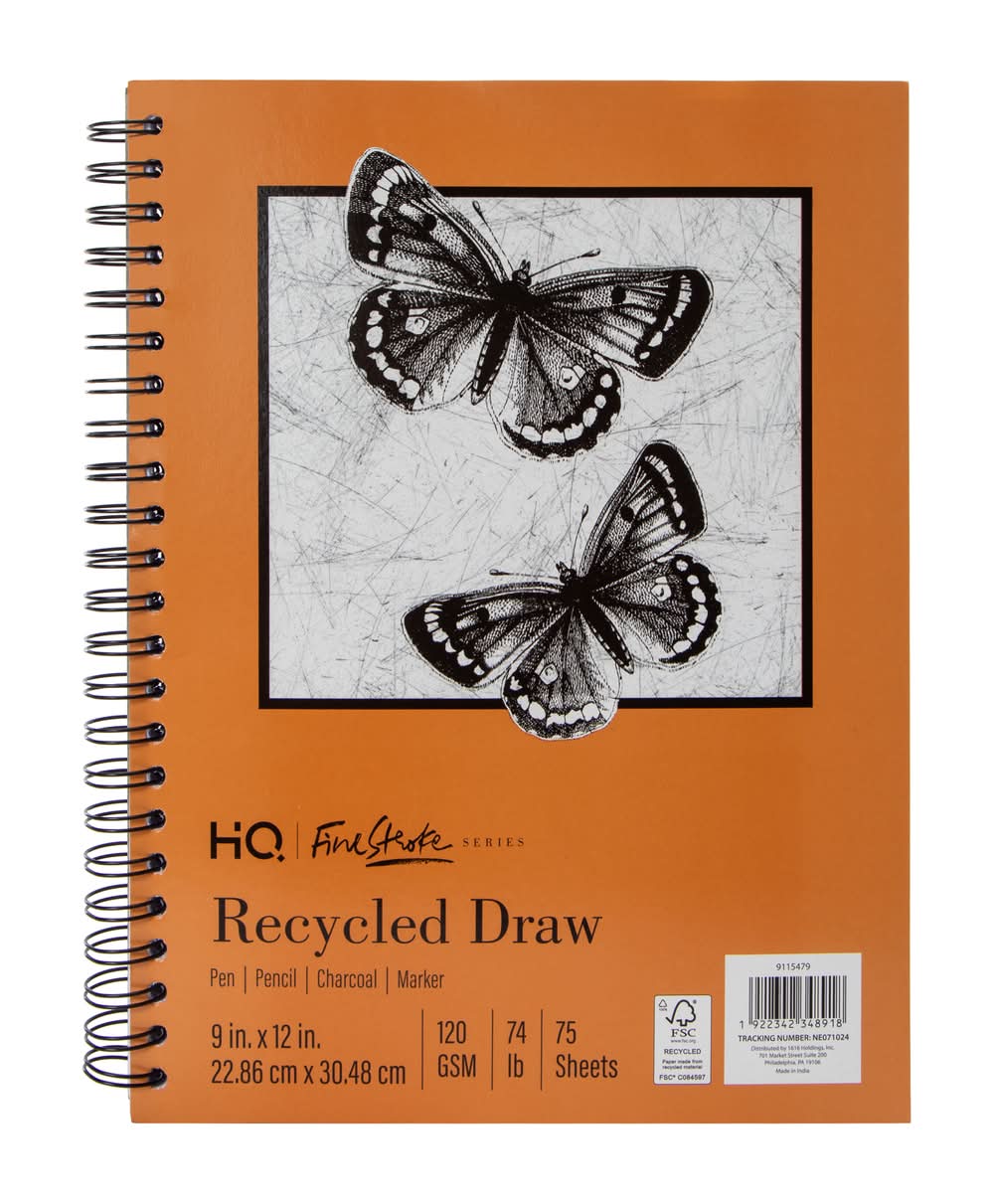 HQ Fine Stroke Series - Recycled Draw Book
