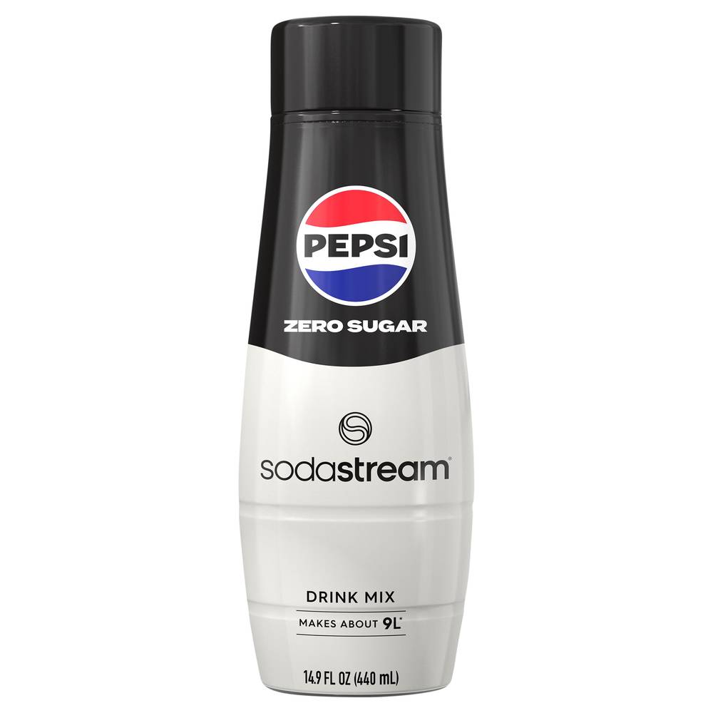 Pepsi Sodastream Zero Sugar Beverage Mix (14.9 fl oz)