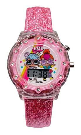L.O.L. Surprise Flashing Dial & Icon Lcd Watch For Kids