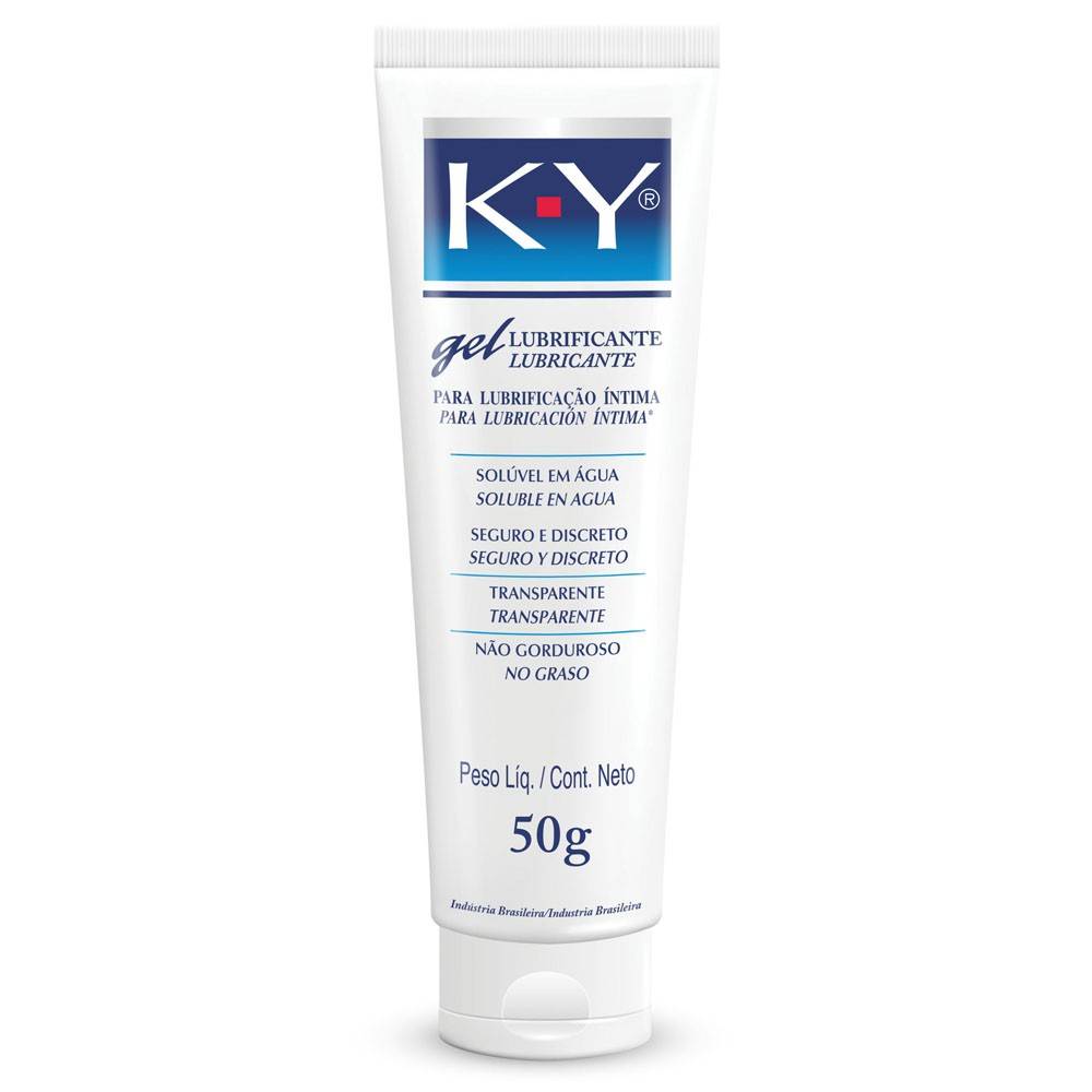 K-y gel lubrificante íntimo (50g)