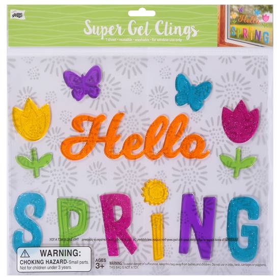 Mello Smello Hello Spring Super Gel Clings