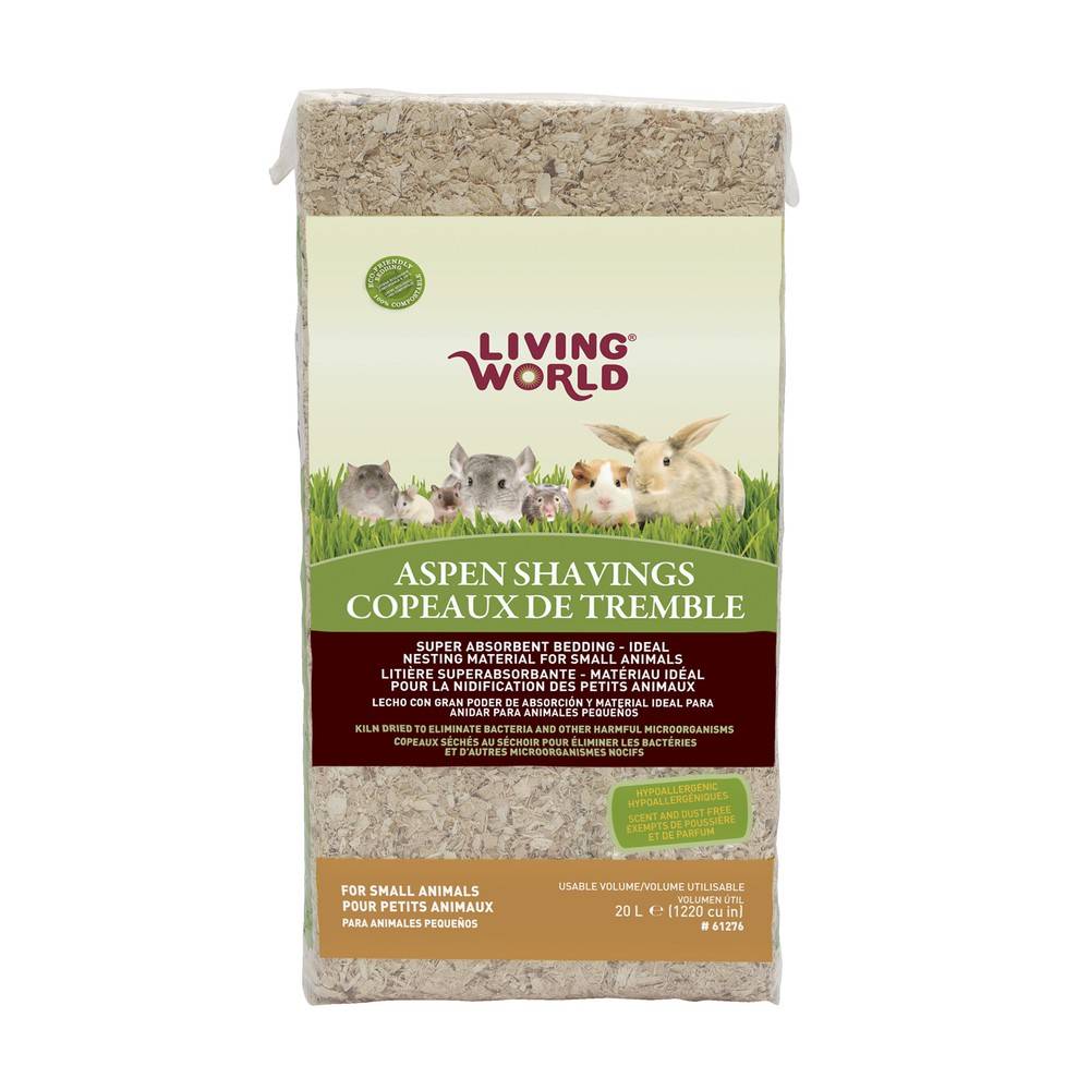 Living World Aspen Shavings Copeaux De Tremble