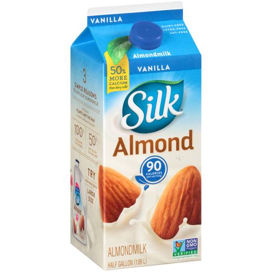 Silk Almondmilk Vanilla (1/2 gal)