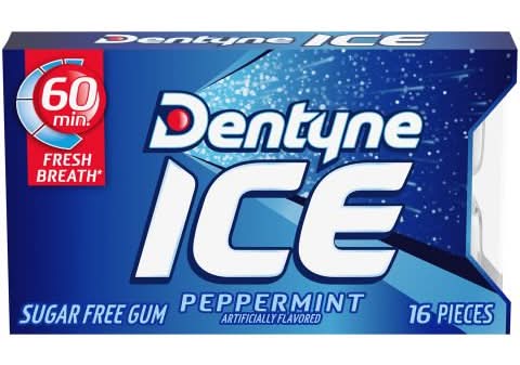 Dentyne Ice Peppermint 16 Count