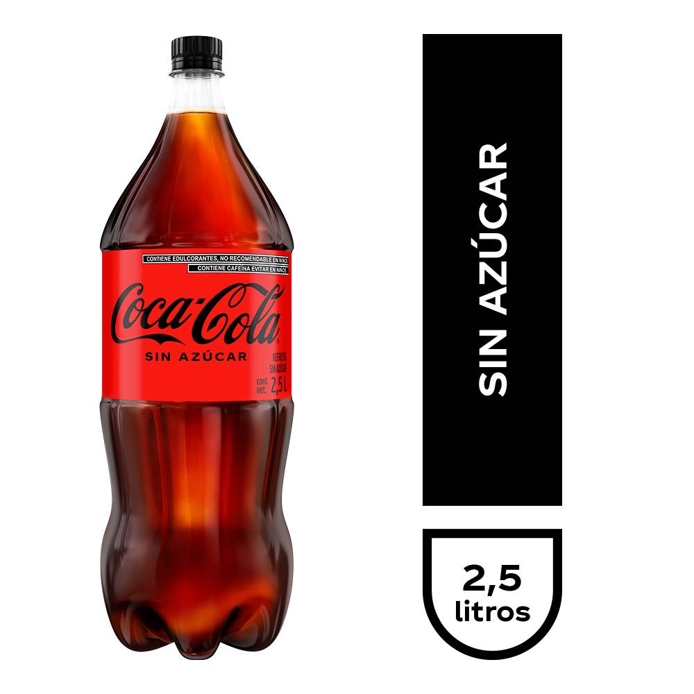 Coca-Cola · Refresco sin azúcar, cola (2,5 L)