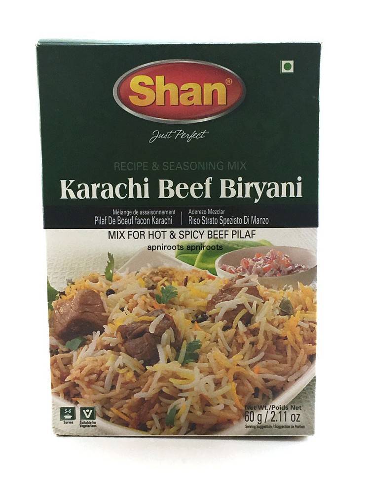 Shan Karachi beef biryani Delivery Near Me Order Online Uber Eats