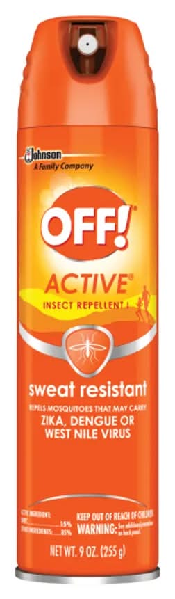 Off Active Insect Repellent Spray