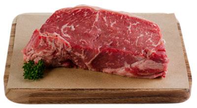 Certified Angus Beef Usda Prime New York Steak Boneless Product Of Usa - 1.25 Lbs.