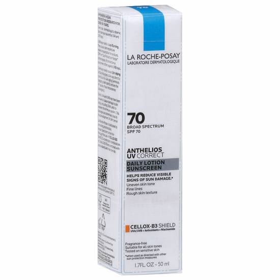 La Roche-Posay Broad Spectrum Spf 70 Daily Lotion Sunscreen