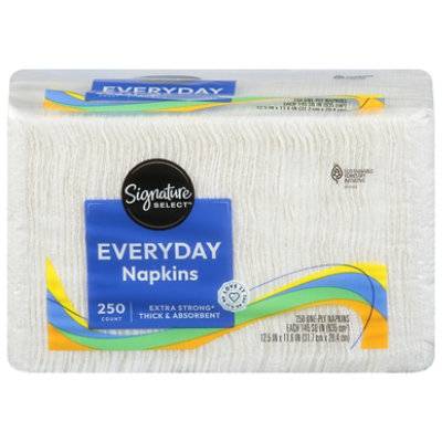 Signature Select Everyday Napkins 250 Ct - 250 Ct