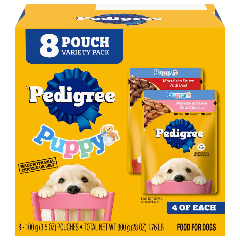 Pedigree Variety pack Puppy Food For Dogs