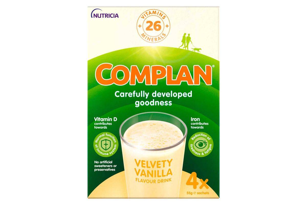 Complan Vanilla Nutritional Drink Sachet 4x55g