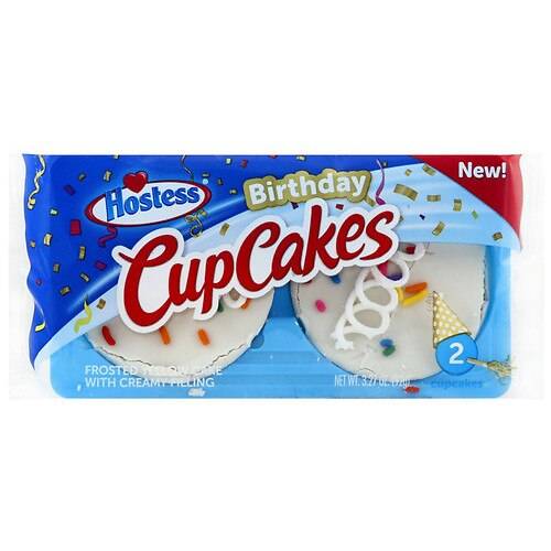 Hostess Birthday Cupcakes - 3.27 oz