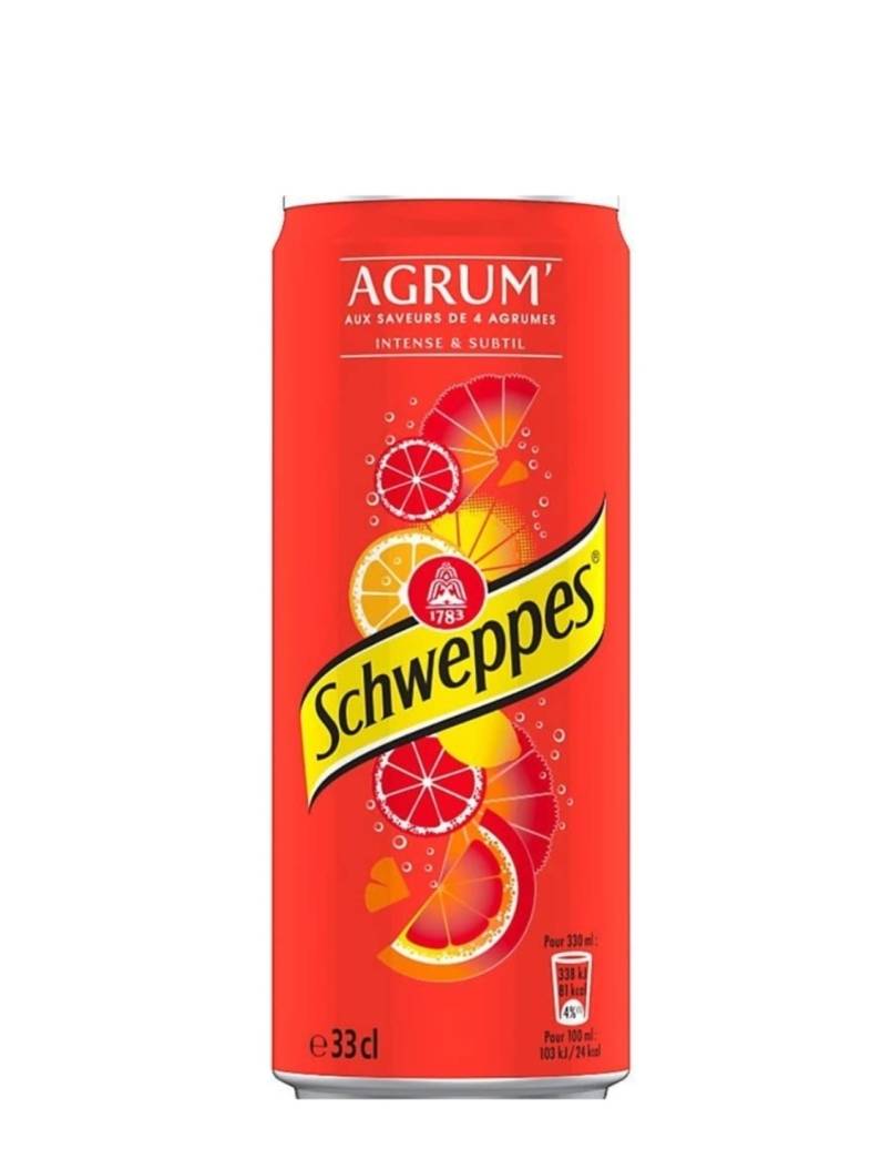 Schweppes agrumes 33cl