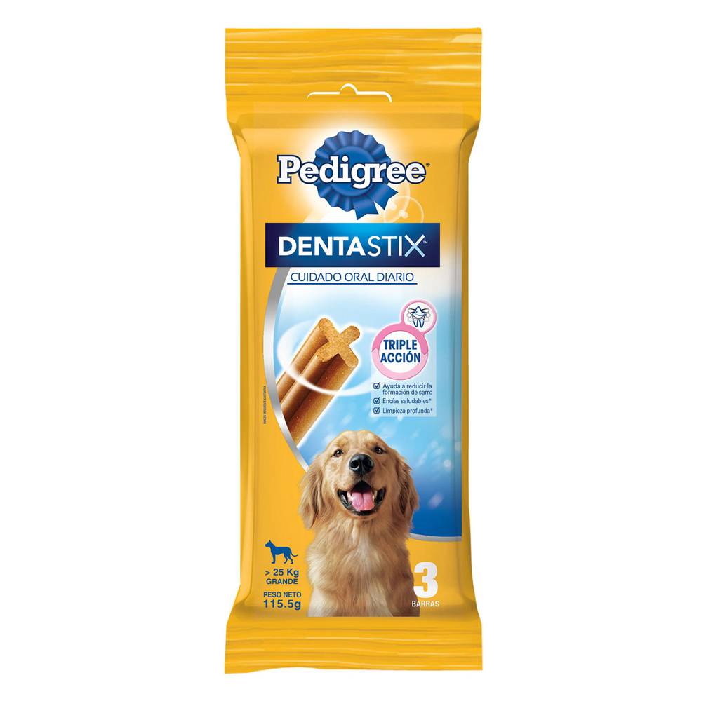 DENTASTIX 3 UN RAZA GRA PEDIGREE 115.5G