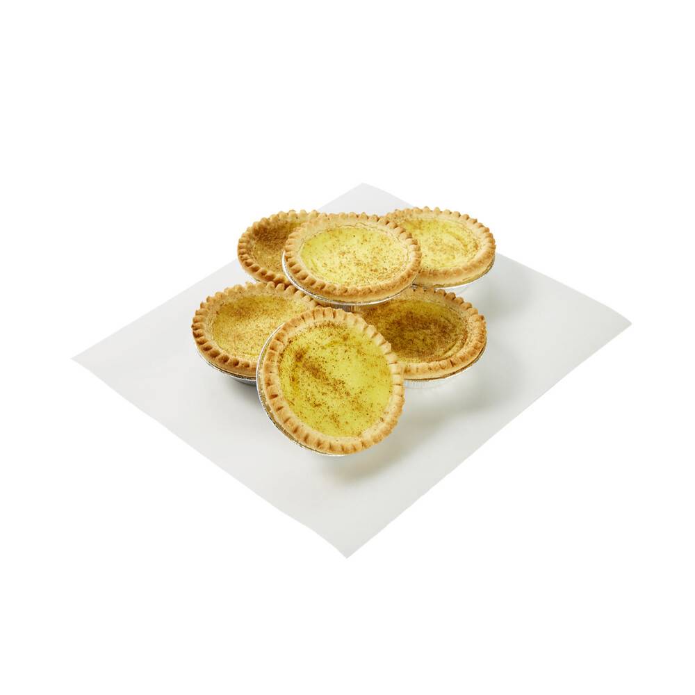 Coles Bakery Custard Tarts 6 pack 360g
