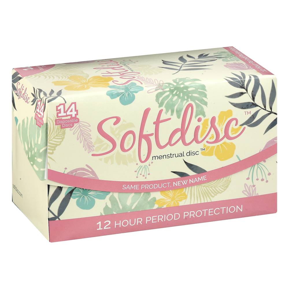 Softdisc Disposable Menstrual Discs (14 ct)