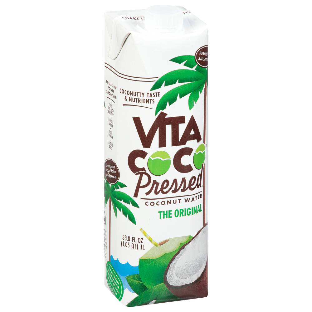 Vita Coco Pressed Coconut Water, The Original (33.8 fl oz)