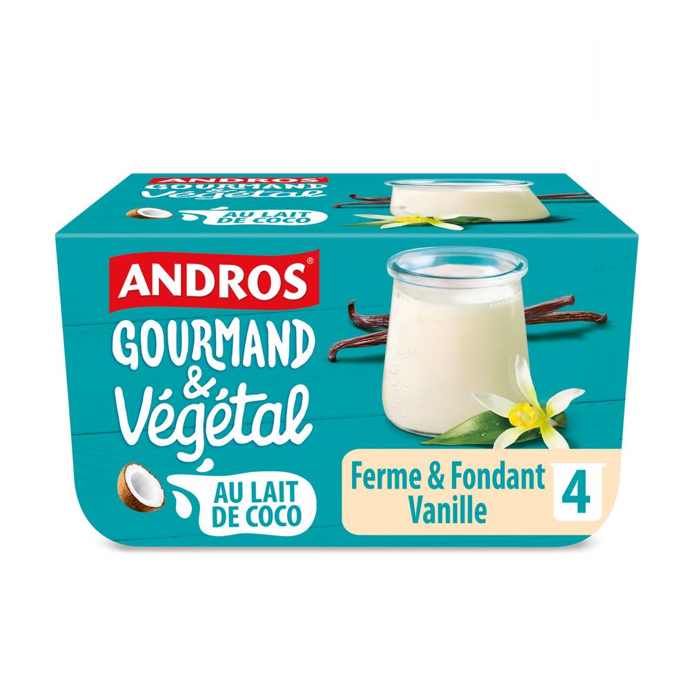 Andros - Végétal ferme et fondant vanille au lait de coco (4)