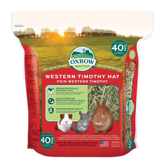 Oxbow Animal Health Western Timothy Hay (40 oz/none)