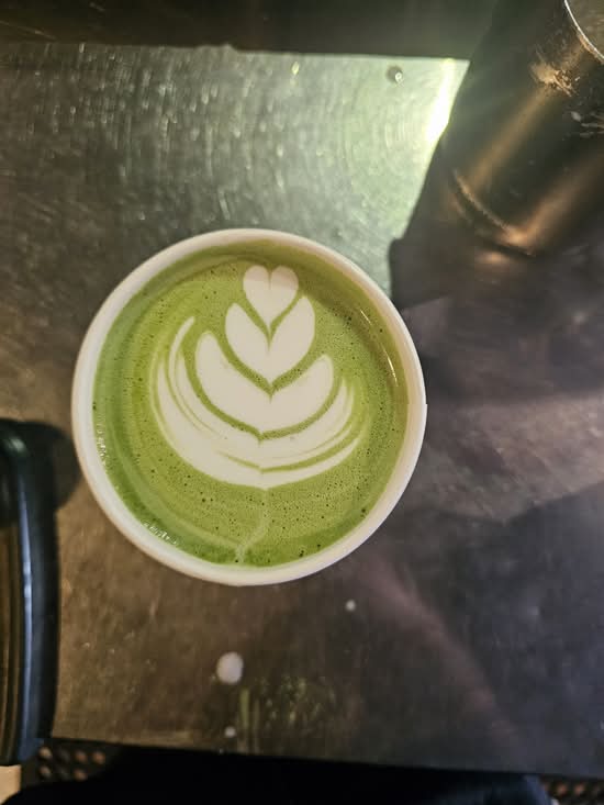 Hot Matcha Latte