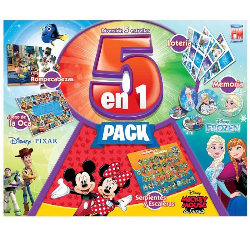 Fotorama juego de mesa 5 en 1 play house