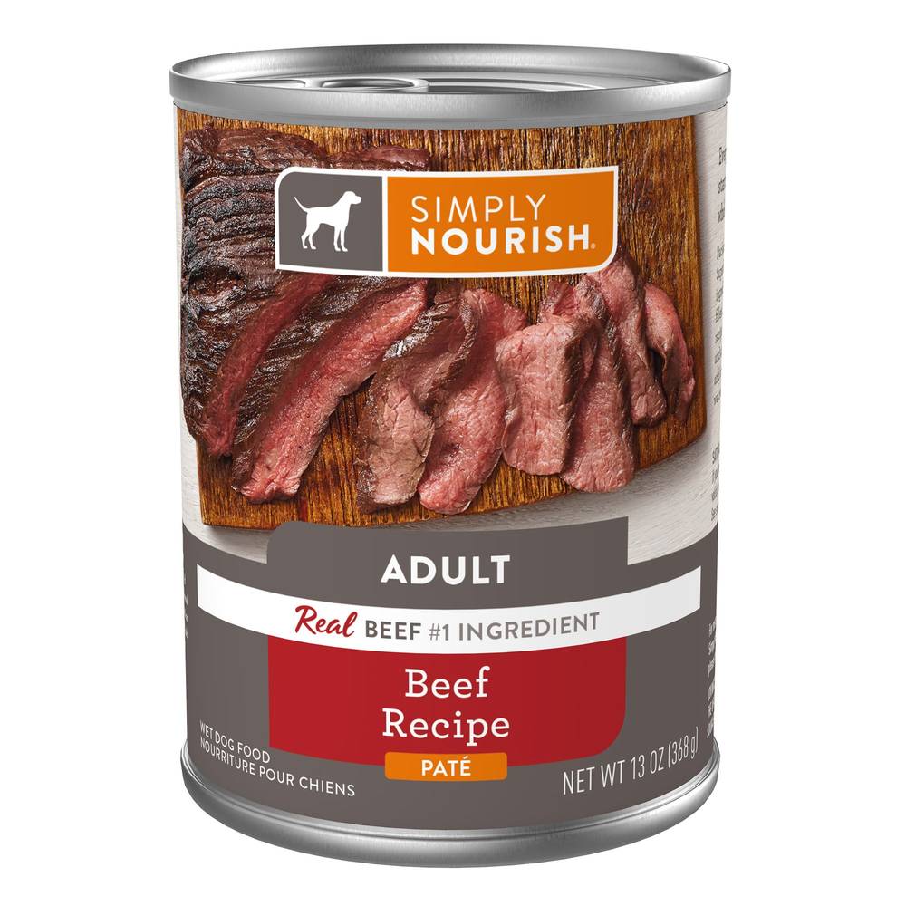 Simply Nourish Original Adult Wet Dog Food (beef)